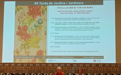 XII Tarda de Jardins i Jardiners de la ICEA